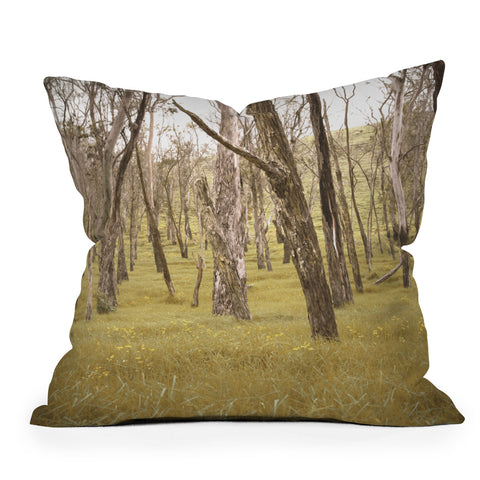 Bree Madden In The Trees Outdoor Throw Pillow