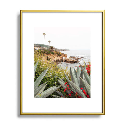 Bree Madden Laguna Beach Cove Metal Framed Art Print