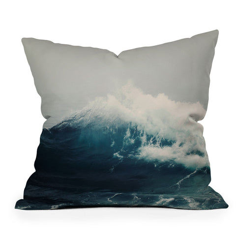 Bree Madden Sea Wave Outdoor Throw Pillow