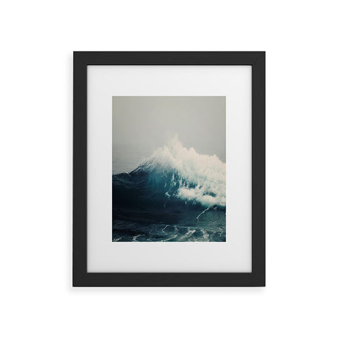 Bree Madden Sea Wave Framed Art Print