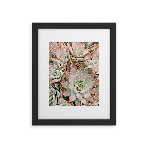 Bree Madden Succulent Framed Art Print