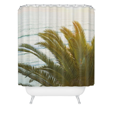 Bree Madden Sun Palm Shower Curtain