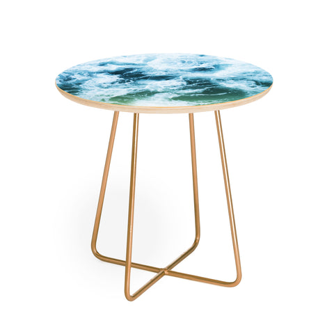 Bree Madden Swirling Sea Round Side Table