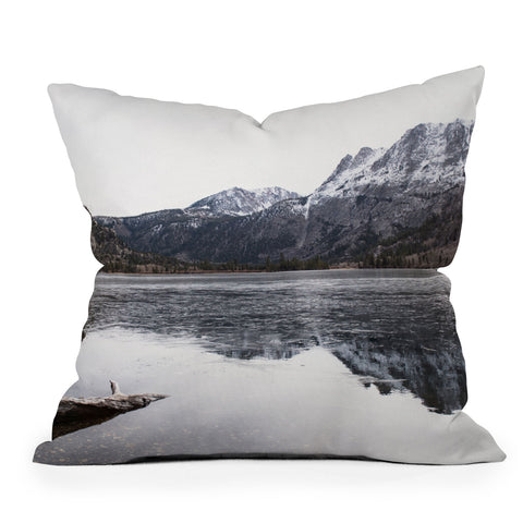 Bree Madden The Lake Outdoor Throw Pillow