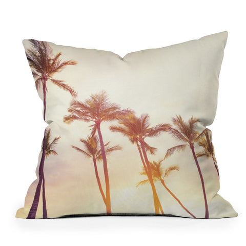 Bree Madden Topical Sunset Outdoor Throw Pillow