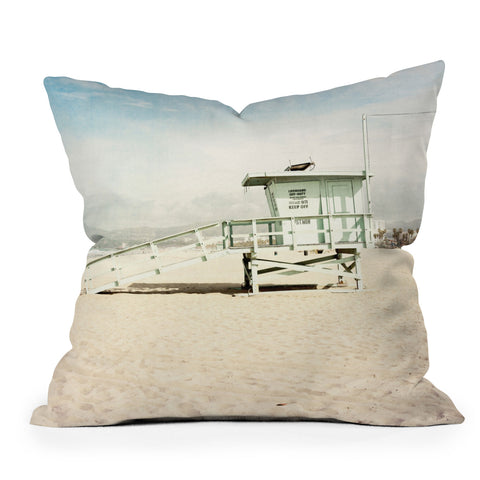 Bree Madden Venice Beach Tower Outdoor Throw Pillow