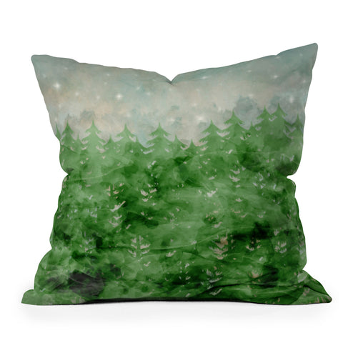 Brian Buckley a place stars go to Outdoor Throw Pillow
