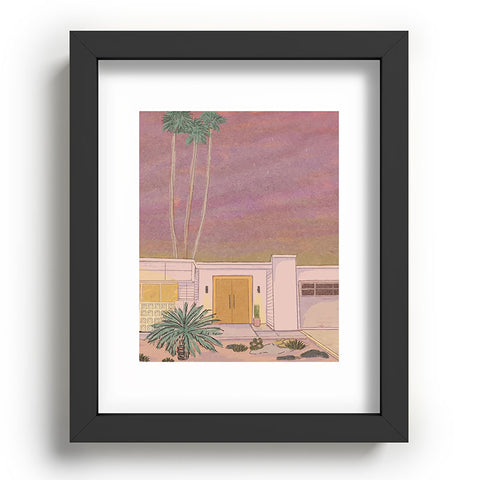 Britt Does Design Palm Springs I Recessed Framing Rectangle