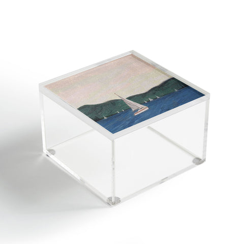 Britt Does Design Sailboats Acrylic Box