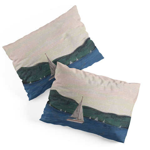 Britt Does Design Sailboats Pillow Shams