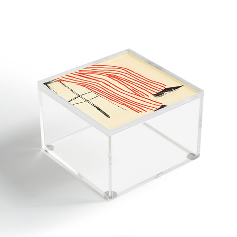Britt Does Design Stripe Pants Acrylic Box