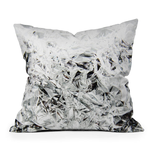 Caleb Troy Aluminum Diamonds Outdoor Throw Pillow