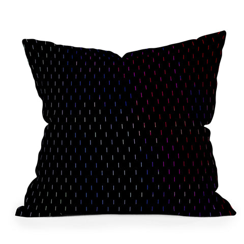 Caleb Troy Arcade Lines Outdoor Throw Pillow