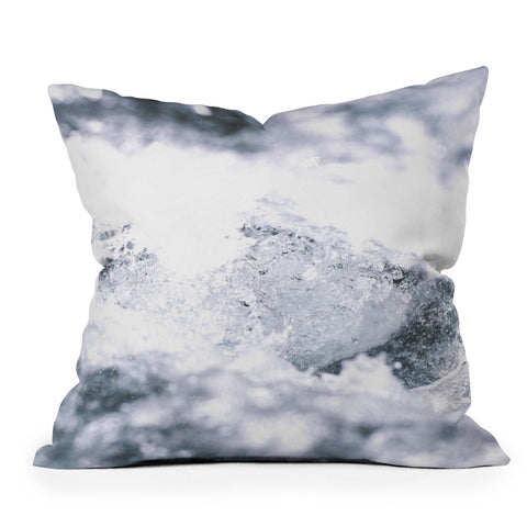 Caleb Troy Iced Outdoor Throw Pillow