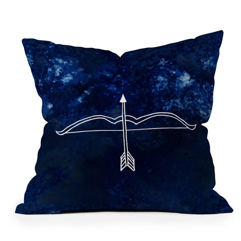 Camilla Foss Astro Sagittarius Outdoor Throw Pillow