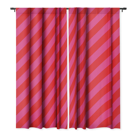 Camilla Foss Bold Stripes Blackout Window Curtain