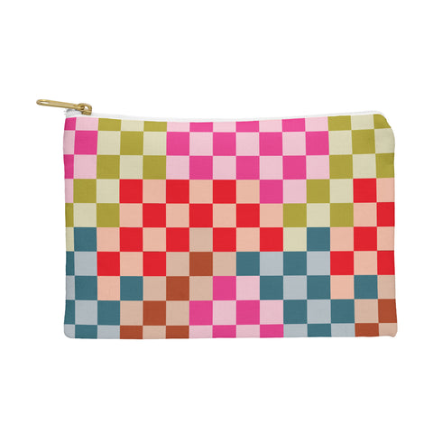 Camilla Foss Gingham Multicolors Pouch