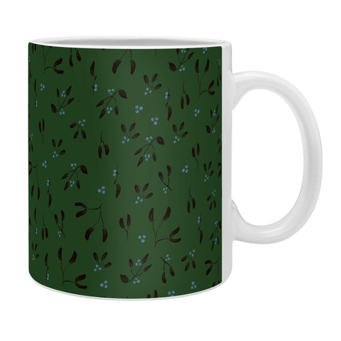 Camilla Foss Midnight Mistletoe Coffee Mug