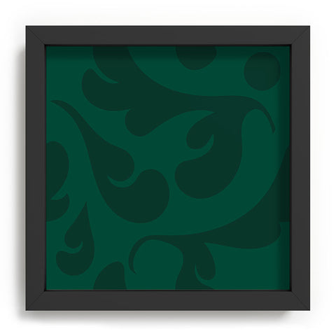 Camilla Foss Playful Green Recessed Framing Square