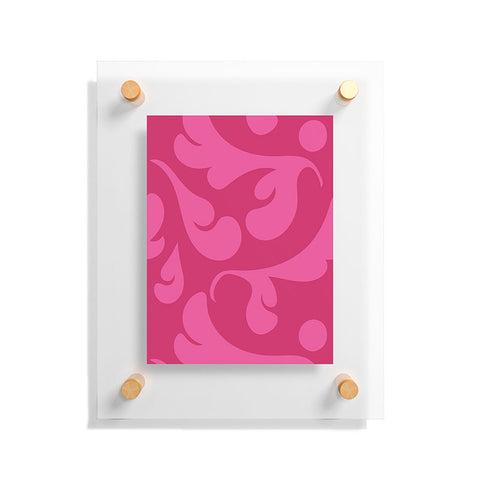 Camilla Foss Playful Pink Floating Acrylic Print