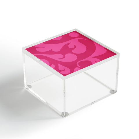 Camilla Foss Playful Pink Acrylic Box