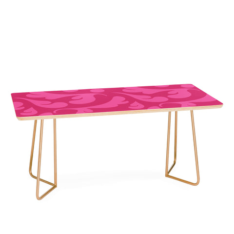 Camilla Foss Playful Pink Coffee Table