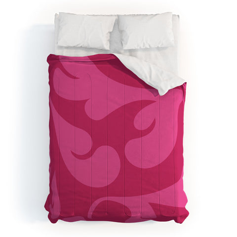 Camilla Foss Playful Pink Comforter