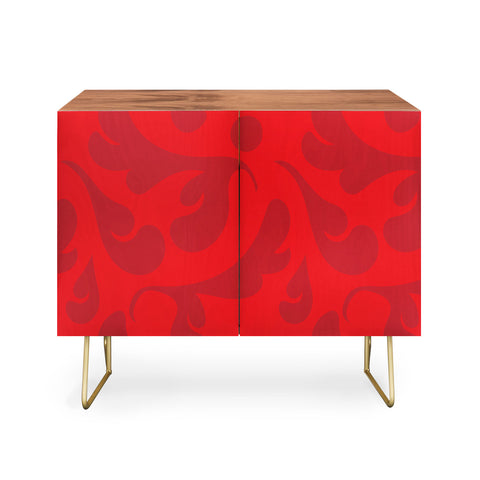 Camilla Foss Playful Red Credenza