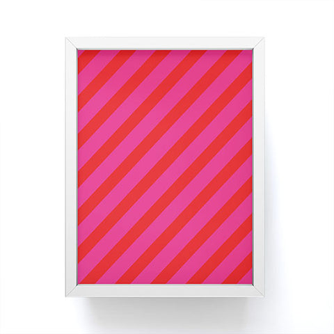Camilla Foss Thin Bold Stripes Framed Mini Art Print