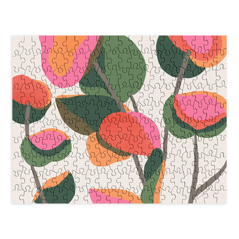 Carey Copeland Abstract Eucalyptus Leaves Puzzle
