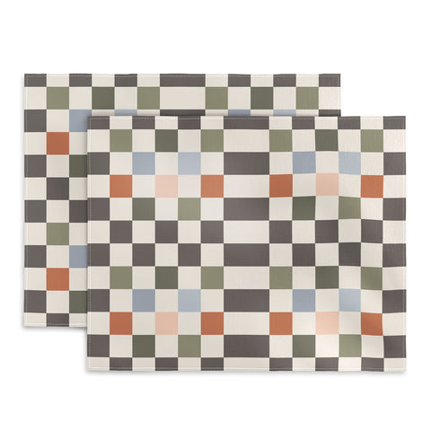 Carey Copeland Fall Checkerboard Placemat