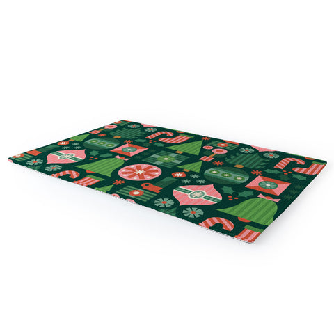 Carey Copeland Gifts of Christmas Pattern Area Rug