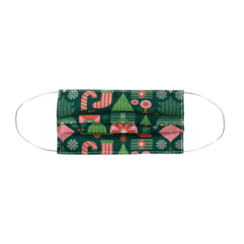 Carey Copeland Gifts of Christmas Pattern Face Mask