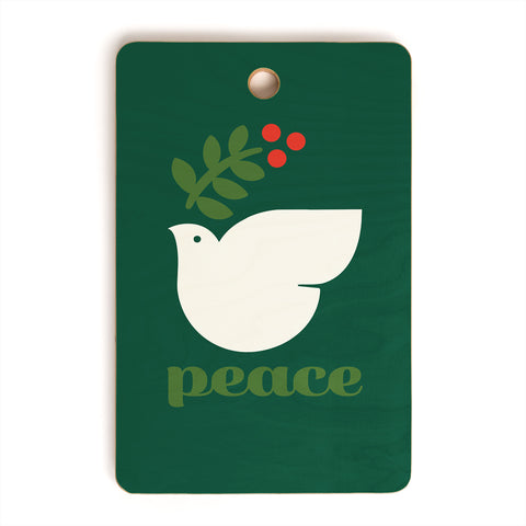 Carey Copeland Peace Dove Cutting Board Rectangle