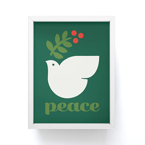 Carey Copeland Peace Dove Framed Mini Art Print
