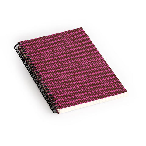 Caroline Okun Mod Mulberry Spiral Notebook