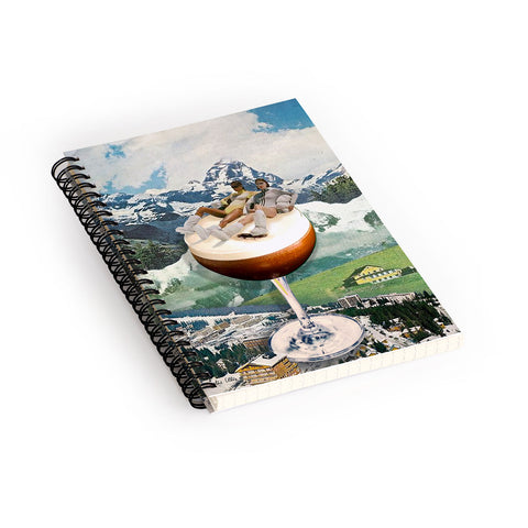carolineellisart Apres Ski 6 Spiral Notebook