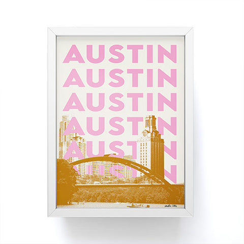 carolineellisart Austin II Framed Mini Art Print