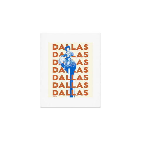 carolineellisart Dallas 2 Art Print