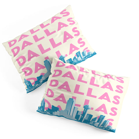carolineellisart Dallas 3 Pillow Shams