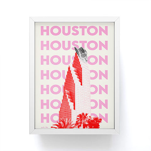 carolineellisart Houston I Framed Mini Art Print