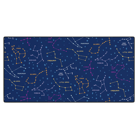 carriecantwell Constellations I Desk Mat
