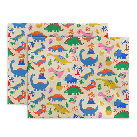 carriecantwell Dinomite Dinosaurs Placemat