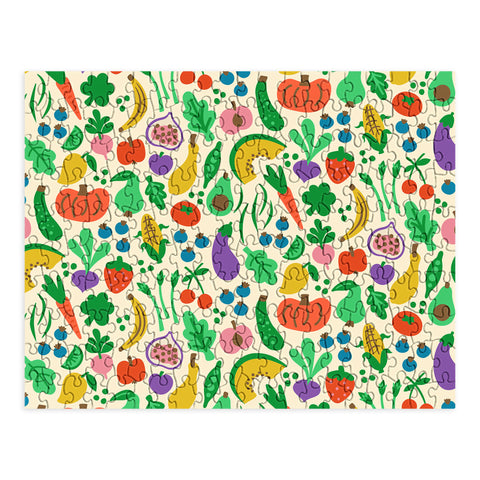 carriecantwell Fruits Veggies Puzzle