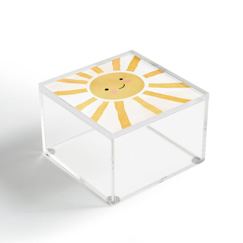 carriecantwell Happy Sun I Acrylic Box