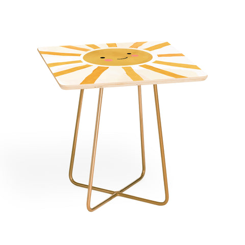 carriecantwell Happy Sun I Side Table