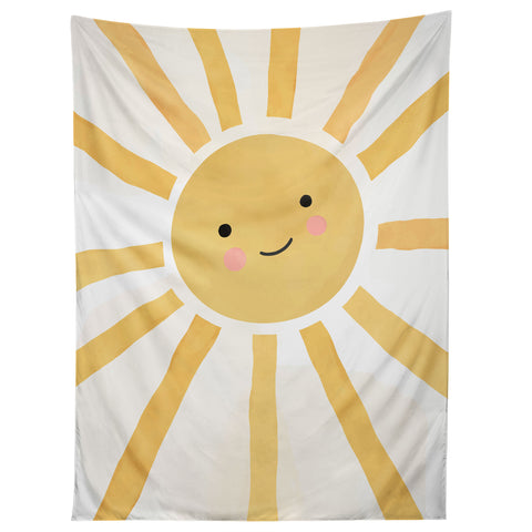 carriecantwell Happy Sun I Tapestry