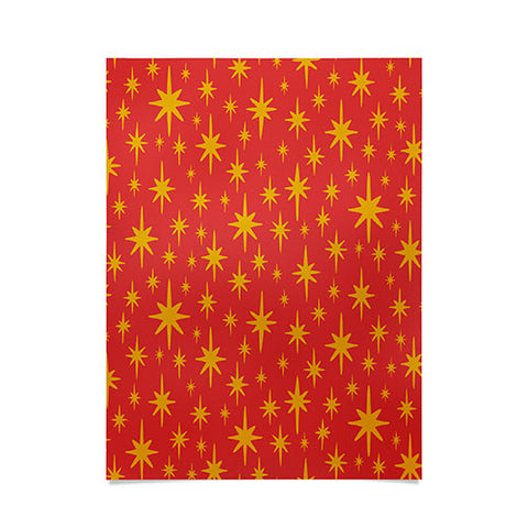 carriecantwell Sparkling Stars Poster