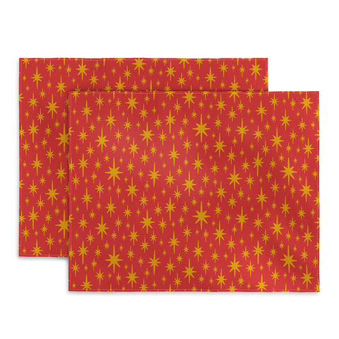 carriecantwell Sparkling Stars Placemat