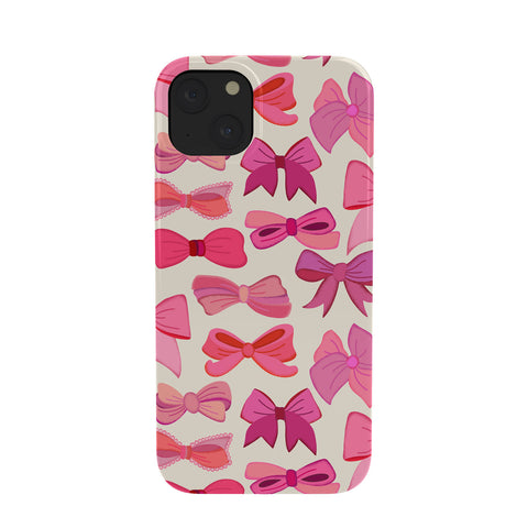 carriecantwell Vintage Pink Bows Phone Case
